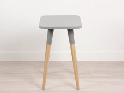 Bona Scandinavian Design Side Table Small, Modern End Table, Minimalist Collection