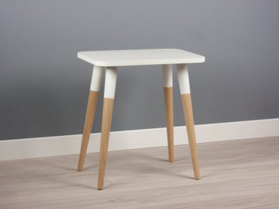 Bona M18 Small Side Table, Modern End Table, Minimalist Scandinavian Design