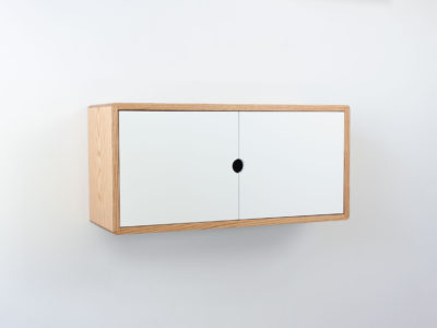 Blanca Minimalist Floating Cabinet, Modern Wall Cabinet, Floating Storage