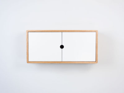 minimalist floating cabinet