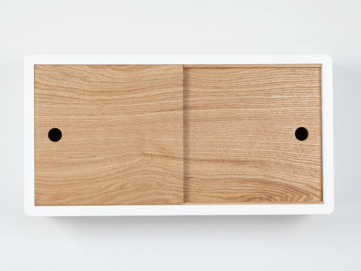 Minimalist Floating Shelf with Sliding Door, Modern Wall Cabinet, Floating Storage Minimalist Floating Shelf with Sliding Door, Modern Wall Cabinet, Floating Storage