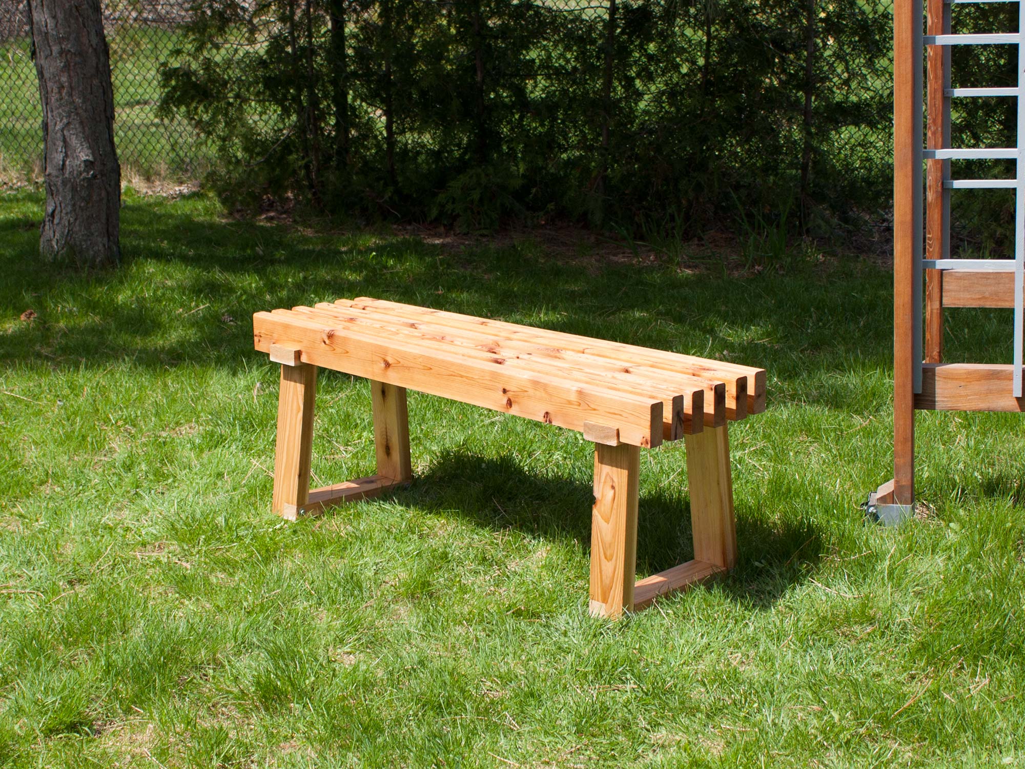 Cedarwood Oasis Bench - Spark Shell Craft