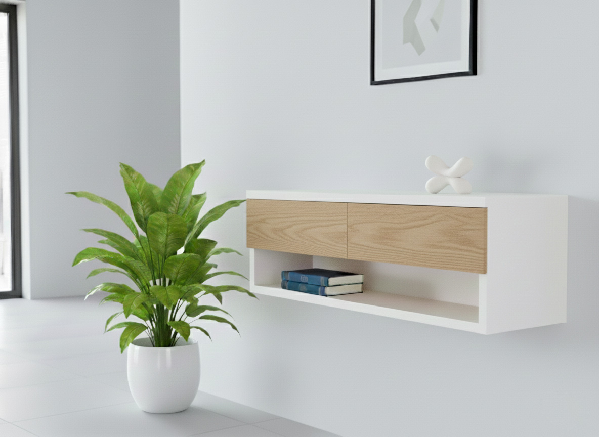 floating foyer table