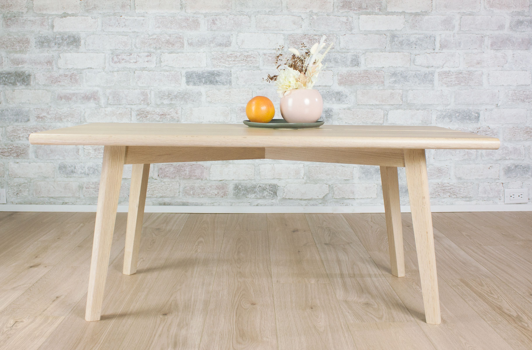 oak modern coffee table