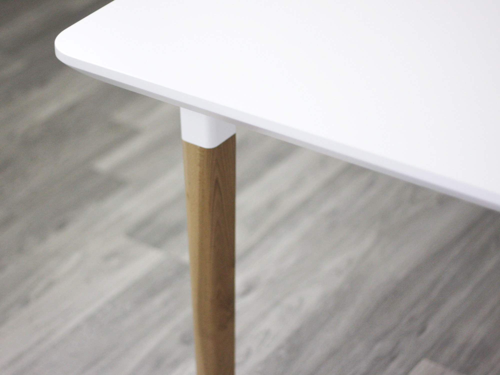 Custom Sleek Modern Desk and Desk Top